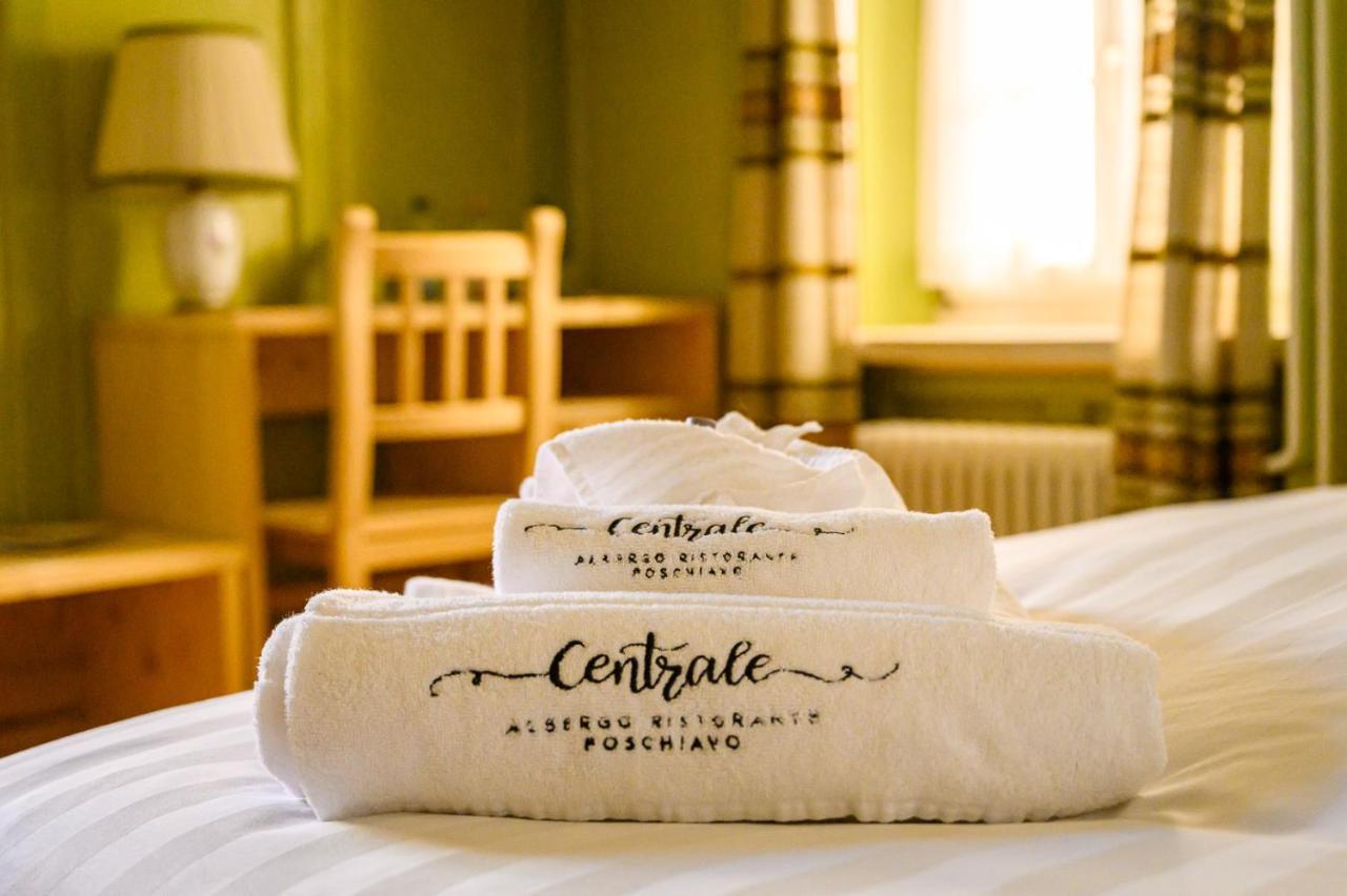 Hotel Centrale, Typically Swiss Poschiavo Eksteriør bilde